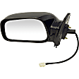 955-1430 Driver Side Mirror, Power Adjust, Non-Heated, Non-Folding, Black, No Signal Light, No Memory, No Puddle Light, No Auto-Dim, No Blind Spot Feature