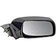 955-1433 Passenger Side Mirror, Power Adjust, Heated, Non-Folding, Black, No Signal Light, No Memory, No Puddle Light, No Auto-Dim, No Blind Spot Feature
