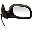 955-1438 Passenger Side Mirror, Power Adjust, Non-Heated, Power Folding, Black, No Signal Light, No Memory, No Puddle Light, No Auto-Dim, No Blind Spot Feature