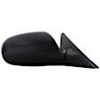 955-144 Sedan Passenger Side Mirror, Power Adjust, Non-Heated, Manual Folding, Black, No Signal Light, No Memory, No Puddle Light, No Auto-Dim, No Blind Spot Feature