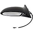 955-1458 Driver Side Mirror, Power Adjust, Non-Heated, Non-Folding, Black, No Signal Light, No Memory, No Puddle Light, No Auto-Dim, No Blind Spot Feature