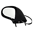 955-1459 Driver Side Mirror, Manual Adjust, Non-Heated, Non-Folding, Black, No Signal Light, No Memory, No Puddle Light, No Auto-Dim, No Blind Spot Feature
