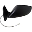955-1463 Driver Side Mirror, Power Adjust, Non-Heated, Power Folding, Black, No Signal Light, No Memory, No Puddle Light, No Auto-Dim, No Blind Spot Feature