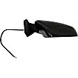 955-1464 Passenger Side Mirror, Power Adjust, Non-Heated, Power Folding, Black, No Signal Light, No Memory, No Puddle Light, No Auto-Dim, No Blind Spot Feature