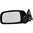 955-1475 Driver Side Mirror, Power Adjust, Non-Heated, Non-Folding, Black, No Signal Light, No Memory, No Puddle Light, No Auto-Dimming, No Blind Spot Feature