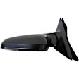 955-147 Sedan Driver Side Mirror, Power Adjust, Non-Heated, Manual Folding, Black, No Signal Light, No Memory, No Puddle Light, No Auto-Dim, No Blind Spot Feature
