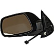 955-1480 Driver Side Mirror, Power Adjust, Non-Heated, Power Folding, Black, No Signal Light, No Memory, No Puddle Light, No Auto-Dim, No Blind Spot Feature