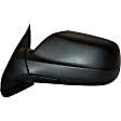 955-1480 Driver Side Mirror, Power Adjust, Non-Heated, Power Folding, Black, No Signal Light, No Memory, No Puddle Light, No Auto-Dim, No Blind Spot Feature