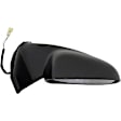 955-1483 Passenger Side Mirror, Power Adjust, Non-Heated, Non-Folding, Black, No Signal Light, No Memory, No Puddle Light, No Auto-Dim, No Blind Spot Feature