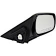 955-148 Sedan Passenger Side Mirror, Power Adjust, Non-Heated, Manual Folding, Black, No Signal Light, No Memory, No Puddle Light, No Auto-Dim, No Blind Spot Feature