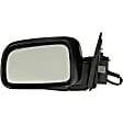 955-1492 Driver Side Mirror, Power Adjust, Non-Heated, Power Folding, Black, No Signal Light, No Memory, No Puddle Light, No Auto-Dim, No Blind Spot Feature