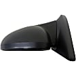955-1494 Driver Side Mirror, Manual Adjust, Non-Heated, Non-Folding, Black, No Signal Light, No Memory, No Puddle Light, No Auto-Dim, No Blind Spot Feature