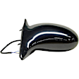 955-1504 Driver Side Mirror, Power Adjust, Non-Heated, Non-Folding, Black, No Signal Light, No Memory, No Puddle Light, No Auto-Dim, No Blind Spot Feature