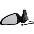 955-1510 Driver Side Mirror, Power Adjust, Heated, Power Folding, Black, No Signal Light, No Memory, No Puddle Light, No Auto-Dim, No Blind Spot Feature