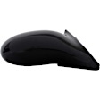 955-1530 Passenger Side Mirror, Manual Adjust, Non-Heated, Non-Folding, Black, No Signal Light, No Memory, No Puddle Light, No Auto-Dim, No Blind Spot Feature