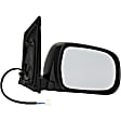 955-1533 Passenger Side Mirror, Power Adjust, Heated, Power Folding, Black, No Signal Light, No Memory, No Puddle Light, No Auto-Dim, No Blind Spot Feature