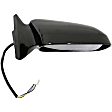 955-1537 Passenger Side Mirror, Power Adjust, Heated, Power Folding, Black, No Signal Light, No Memory, No Puddle Light, No Auto-Dim, No Blind Spot Feature