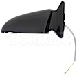955-1540 Driver Side Mirror, Power Adjust, Non-Heated, Non-Folding, Black, No Signal Light, No Memory, No Puddle Light, No Auto-Dim, No Blind Spot Feature