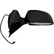 955-1546 Passenger Side Mirror, Power Adjust, Non-Heated, Power Folding, Black, No Signal Light, No Memory, No Puddle Light, No Auto-Dim, No Blind Spot Feature