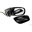955-1564 Passenger Side Mirror, Power Adjust, Heated, Power Folding, Black, No Signal Light, No Memory, No Puddle Light, No Auto-Dim, No Blind Spot Feature
