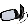 955-1565 Driver Side Mirror, Power Adjust, Heated, Power Folding, Black, No Signal Light, No Memory, No Puddle Light, No Auto-Dim, No Blind Spot Feature