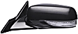 2009 Acura TL - Driver Side Mirror, Power Adjust, Heated, Black, Power Folding, In-housing Signal Light, With Memory, No Auto-Dim