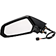 955-1574 Driver Side Mirror, Power Adjust, Non-Heated, Non-Folding, Black, No Signal Light, Without Memory Recall, No Puddle Light, No Auto-Dimming, No Blind Spot Feature