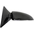 955-1578 Passenger Side Mirror, Power Adjust, Heated, Non-Folding, Black, No Signal Light, No Memory, No Puddle Light, No Auto-Dim, No Blind Spot Feature