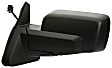 955-1614 Driver Side Mirror, Power Adjust, Heated, Power Folding, Black, No Signal Light, With Memory, No Auto-Dim