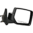 955-1617 Passenger Side Mirror, Manual Adjust, Non-Heated, Manual Folding, Black, No Signal Light, No Memory, No Puddle Light, No Auto-Dim, No Blind Spot Feature