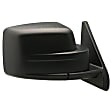 955-1617 Passenger Side Mirror, Manual Adjust, Non-Heated, Manual Folding, Black, No Signal Light, No Memory, No Puddle Light, No Auto-Dim, No Blind Spot Feature