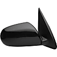 955-1619 Passenger Side Mirror, Manual Adjust, Non-Heated, Manual Folding, Black, No Signal Light, No Memory, No Puddle Light, No Auto-Dim, No Blind Spot Feature