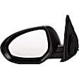 955-1622 Driver Side Mirror, Power Adjust, Heated, Power Folding, Black, No Signal Light, No Memory, No Puddle Light, No Auto-Dim, No Blind Spot Feature