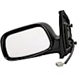 955-1650 Driver Side Mirror, Power Adjust, Non-Heated, Power Folding, Black, No Signal Light, No Memory, No Puddle Light, No Auto-Dim, No Blind Spot Feature