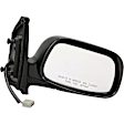955-1651 Passenger Side Mirror, Power Adjust, Non-Heated, Power Folding, Black, No Signal Light, No Memory, No Puddle Light, No Auto-Dim, No Blind Spot Feature