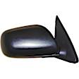 955-1657 Passenger Side Mirror, Power Adjust, Heated, Power Folding, Black, No Signal Light, No Memory, No Puddle Light, No Auto-Dim, No Blind Spot Feature