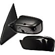 2006 Lincoln Zephyr - Driver Side Mirror, With Heat, Without Puddle Lamps, Power Adjust, Heated, Black, Manual Folding, No Signal Light, No Blind Spot Feature, No Memory, No Puddle Light, No Auto-Dimming