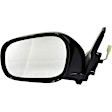 955-1668 Driver Side Mirror, Power Adjust, Non-Heated, Manual Folding, Black, No Signal Light, No Memory, No Puddle Light, No Auto-Dim, No Blind Spot Feature