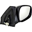 955-1669 Passenger Side Mirror, Power Adjust, Non-Heated, Manual Folding, Black, No Signal Light, No Memory, No Puddle Light, No Auto-Dim, No Blind Spot Feature