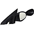 955-1681 Passenger Side Mirror, Power Adjust, Non-Heated, Non-Folding, Black, No Signal Light, No Memory, No Puddle Light, No Auto-Dim, No Blind Spot Feature