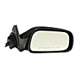 955-168 Passenger Side Mirror, Power Adjust, Non-Heated, Non-Folding, Black, No Signal Light, No Memory, No Puddle Light, No Auto-Dim, No Blind Spot Feature