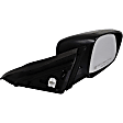 955-1691 Coupe Passenger Side Mirror, Power Adjust, Heated, Manual Folding, Black, No Signal Light, No Memory, No Puddle Light, No Auto-Dim, No Blind Spot Feature