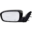 955-1692 Coupe Driver Side Mirror, Power Adjust, Heated, Manual Folding, Black, No Signal Light, No Memory, No Puddle Light, No Auto-Dim, No Blind Spot Feature
