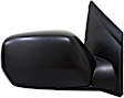 955-1693 Passenger Side Mirror, Manual Adjust, Non-Heated, Non-Folding, Black, No Signal Light, No Memory, No Puddle Light, No Auto-Dim, No Blind Spot Feature