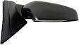 955-1693 Passenger Side Mirror, Manual Adjust, Non-Heated, Non-Folding, Black, No Signal Light, No Memory, No Puddle Light, No Auto-Dim, No Blind Spot Feature