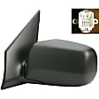955-1700 Driver Side Mirror, Power Adjust, Heated, Manual Folding, Black, No Signal Light, No Memory, No Puddle Light, No Auto-Dim, No Blind Spot Feature