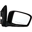 955-1701 Passenger Side Mirror, Power Adjust, Non-Heated, Manual Folding, Black, No Signal Light, No Memory, No Puddle Light, No Auto-Dim, No Blind Spot Feature