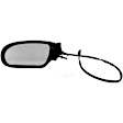 955-170 Driver Side Mirror, Manual Adjust, Non-Heated, Non-Folding, Black, No Signal Light, No Memory, No Puddle Light, No Auto-Dim, No Blind Spot Feature