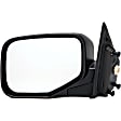 955-1716 Driver Side Mirror, Power Adjust, Heated, Manual Folding, Black, No Signal Light, No Memory, No Puddle Light, No Auto-Dim, No Blind Spot Feature