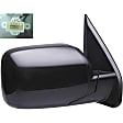 955-1719 Passenger Side Mirror, Power Adjust, Non-Heated, Manual Folding, Black, No Signal Light, No Memory, No Puddle Light, No Auto-Dim, No Blind Spot Feature
